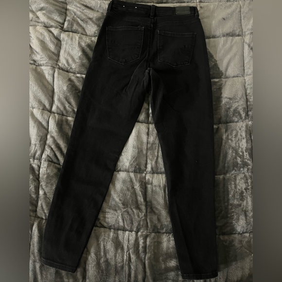 American Eagle black curvy hi rise jegging crop - Picture 7 of 7